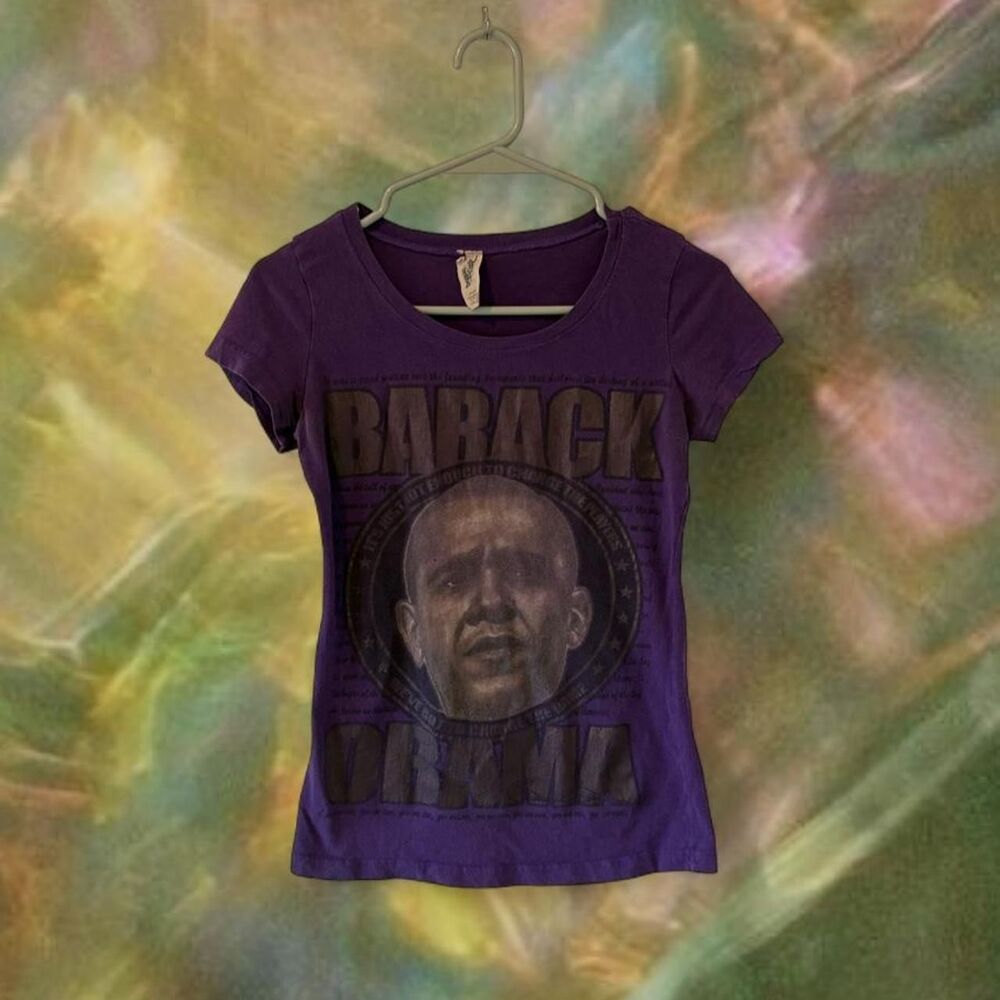 Y2K Barack Obama Baby tee